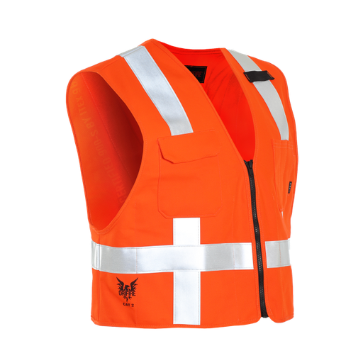 [NSA_VNT99223] DRIFIRE Orange FR Deluxe Vest Non-HV VNT99223