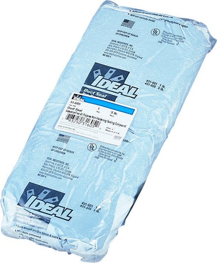 [IDL_31-605] Ideal 31-605 Duct Seal, 5 lb. Block