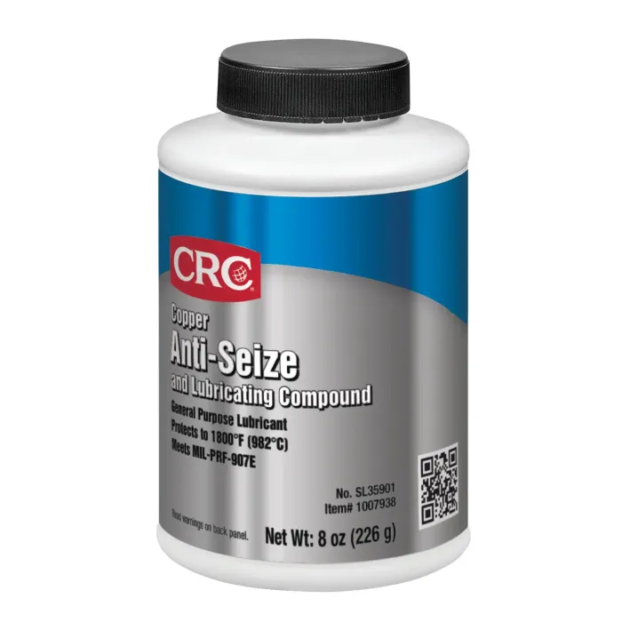 [CRC_1007938-1] CRC® SL35901 COPPER ANTI-SEIZE & LUBRICATING COMPOUND, 8 oz Brush-Top Bottle