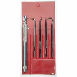 [KTL_K4WPC] King Tool K4WPC 4-Way Pick Set, 5 Pc, Aluminum Handle