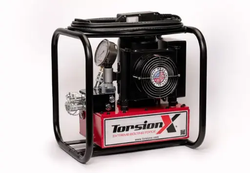 [TSX_PWRPAX115] TorsionX PWRPAX Electric Pump, 3-Stage, Two Port, 115v – Gauge Only
