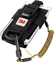 3M™ DBI-SALA® Adjustable Radio/Cell Phone Holster, 1500089, with Clip2Loop Coil and Micro D-ring, black, 5.25 in x 2.25 in (13.3 cm x 5.7 cm), 3M ID 7100157155
