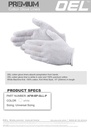 OEL Premium Cotton Glove Liner (One Size Fits Most)