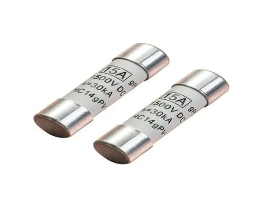 [HLY_14gPV15U15] Hollyfuse HC14gPV15U15 14x51 mm Cylindrical Fuse 15A 1500VDC