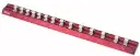 Titan 38097 3/8 in. Drive SAE Magnetic Aluminum Socket Rail