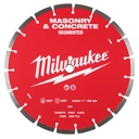 Milwaukee 49-93-9314 14" Segmented Masonry & Concrete Diamond Blade