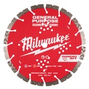 Milwaukee 49-93-9010 10" DIAMOND MAX™ Segmented Turbo, General Purpose Diamond Blade