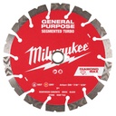 Milwaukee 49-93-9007 7" DIAMOND MAX™ Segmented Turbo, General Purpose Diamond Blade