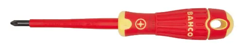 [WLM_B142001080] Bahco BAHCOFIT Screwdriver 1000V Insulated Pozidriv Pz 1