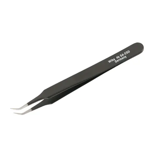 [WIHA_55539] Wiha 55539 ESD Safe Tweezers 4b SA - 110mm