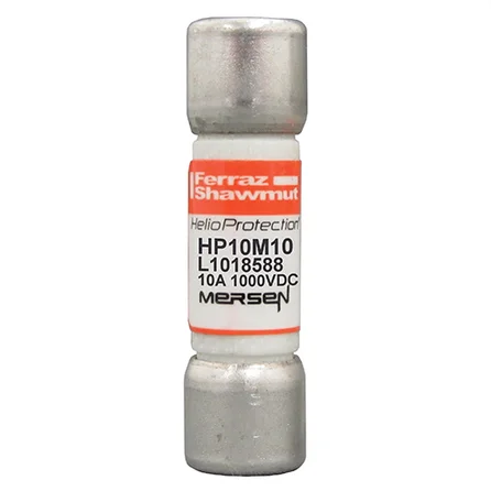 [MSN_HP10M10] Ferraz Shawmut HP10M10 Photovoltaic Fuse gPV 1000VDC UL 10A With Ferrule For Clip