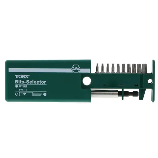 [WIHA_79245] Wiha 79245 11 Piece Torx Bits-Selector and Magnetic Bit Holder Set - T7 - T40