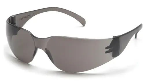 [PMX_S4120S] Pyramex S4120S Frameless Intruder Safety Glasses, Gray, Hardcoated