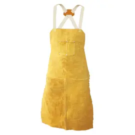 [RNR_64055142] RADNOR™ 64055142 24" X 42" Brown Cowhide Leather Bib Apron