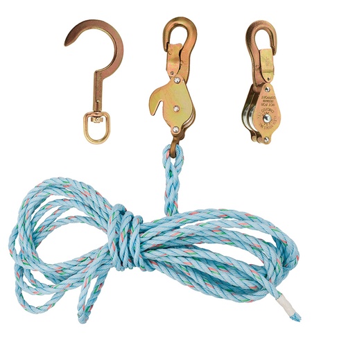[KLN_180230SSR] Klein 180230SSR Block and Tackle 259 Anchor Hook Spliced