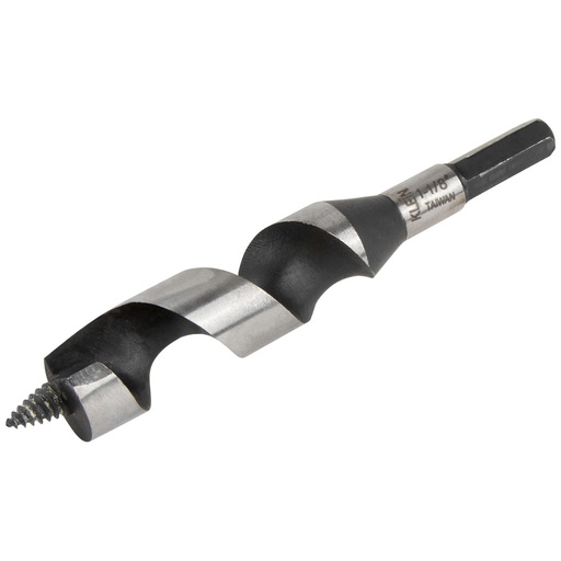 [KLN_53408] Klein 53408 Steel Ship Auger Bit, Screw Point, 1-1/8 x 4-Inch