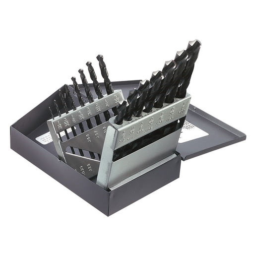 [KLN_53001] Klein 53001 Regular-Point Drill-Bit Set, 15-Piece