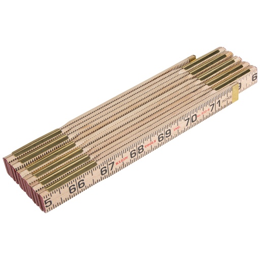 [KLN_9006] Klein 9006 Wood Folding Rule, Inside Reading