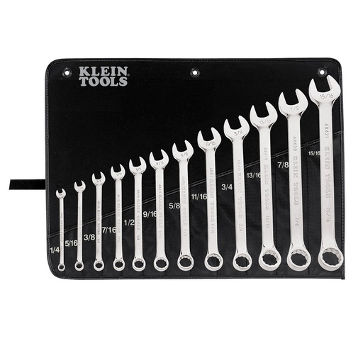 [KLN_68404] Klein 68404 Combination Wrench Set, 12-Piece