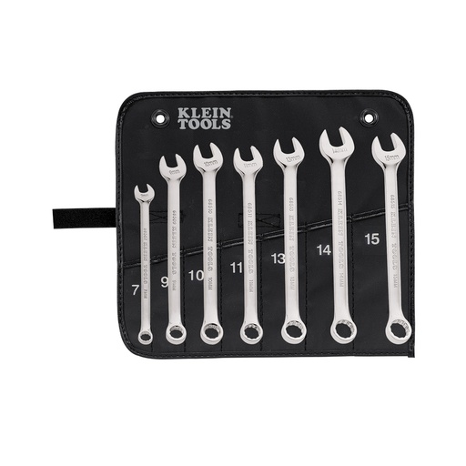 [KLN_68500] Klein 68500 Combination Wrench Set, Metric, 7-Piece