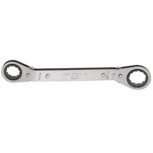 [KLN_68242] Klein 68242 Reversible Ratcheting Box Wrench, 3/4 x 7/8-Inch