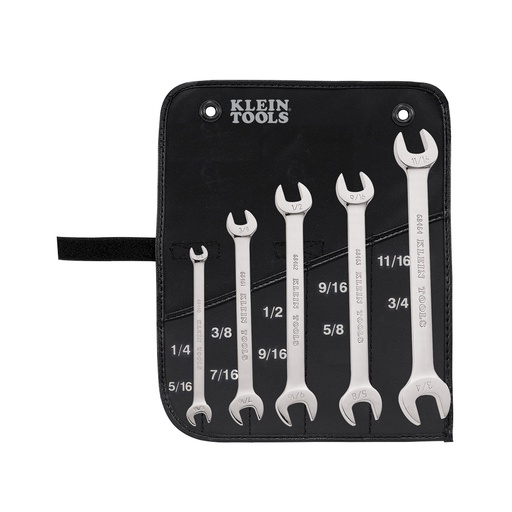 [KLN_68450] Klein 68450 Open-End Wrench Set, 5-Piece