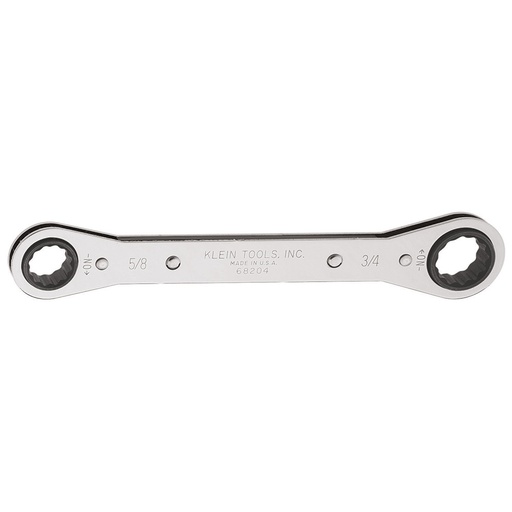 [KLN_68204] Klein 68204 Ratcheting Box Wrench 5/8 x 3/4-Inch