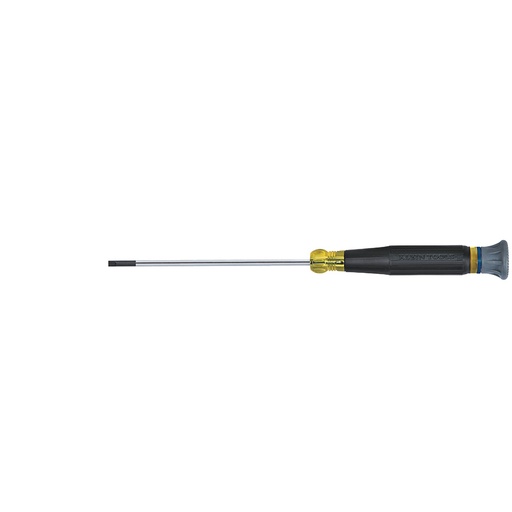 [KLN_6144] Klein 6144 1/8-Inch Cabinet Electronics Screwdriver, 4-Inch Round Shank