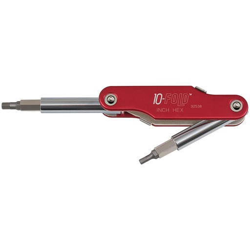 [KLN_32538] Klein 32538 10-Fold Screwdriver / Nut Driver, Fractional Hex