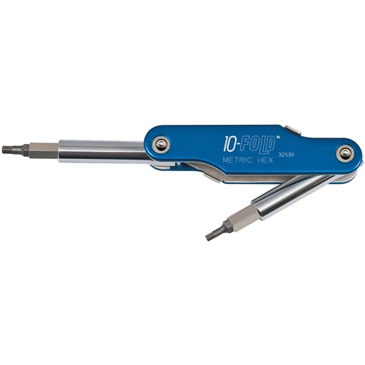[KLN_32539] Klein 32539 10-Fold Screwdriver / Nut Driver, Metric Hex