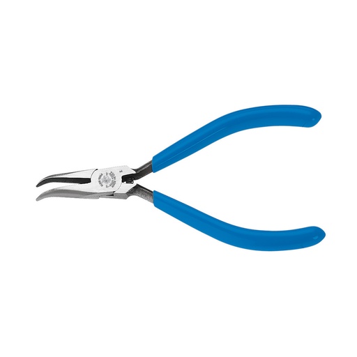 [KLN_D320412C] Klein D320412C Electronics Pliers, Needle Nose with Curved Chain-Nose, 5-Inch