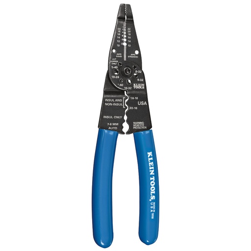 [KLN_1010] Klein 1010 Long Nose Multi Tool Wire Stripper, Wire Cutters, Crimping Tool