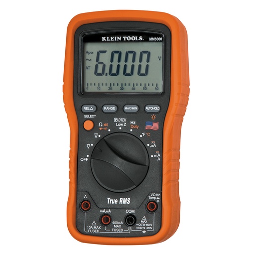 [KLN_MM6000] Klein MM6000 Electricians / HVAC TRMS Multimeter