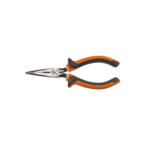 [KLN_2036EINS] Klein 2036EINS Long Nose Side Cutter Pliers 6-Inch Slim Insulated