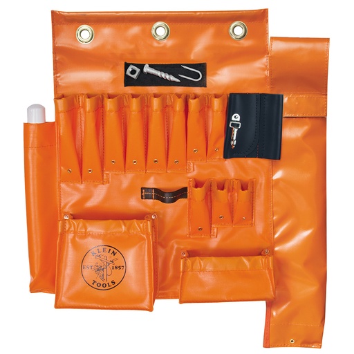[KLN_51829MHS] Klein 51829MHS Aerial Apron with Hot Stick Pocket and Magnet