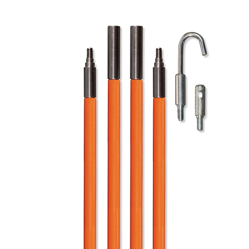 [KLN_56324] Klein 56324 Lo-Flex Fish Rod Set, 24-Foot