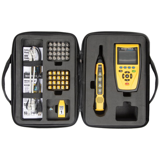 [KLN_VDV501829] Klein VDV501829 Cable Tester, VDV Commander™ Test & Tone Kit