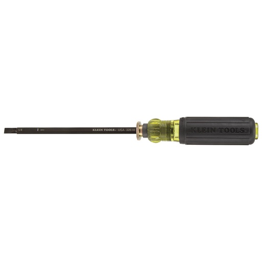 [KLN_32751] Klein 32751 Adjustable Screwdriver, #2 Phillips, 1/4-Inch Slotted