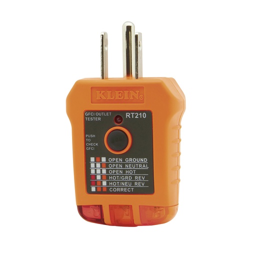 [KLN_RT210] Klein RT210 GFCI Outlet Tester