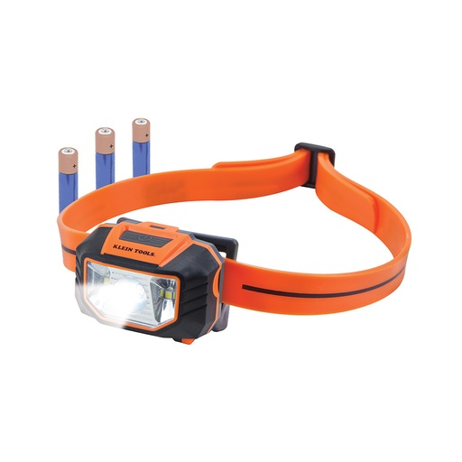 [KLN_56220] Klein 56220 LED Headlamp with Silicone Hard Hat Strap