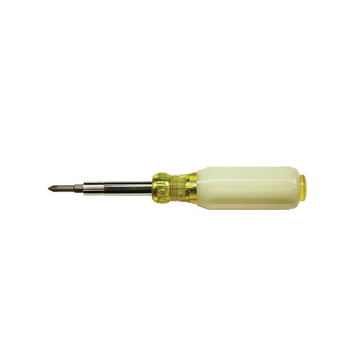 [KLN_32451GLW] Klein 32451GLW 6-in-1 Screwdriver / Nut Driver, High Visibility