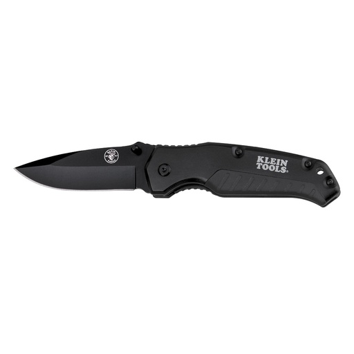 [KLN_44220] Klein 44220 Pocket Knife, Black, Drop Point Blade