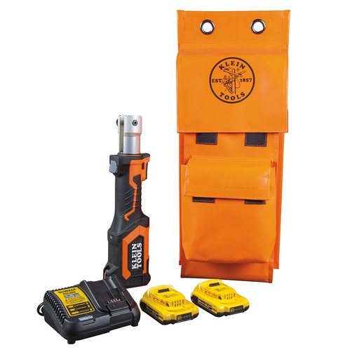 [KLN_BAT207T13] Klein BAT207T13 Battery-Operated Cutter/Crimper, No Heads, 2 Ah