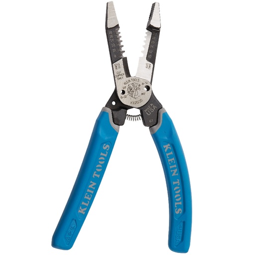 [KLN_K12035] Klein K12035 Klein-Kurve® Heavy-Duty Wire Stripper 8-20 AWG