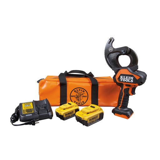 [KLN_BAT20G14H] Klein BAT20G14H Battery-Operated ACSR Closed-Jaw Cutter, 4 Ah