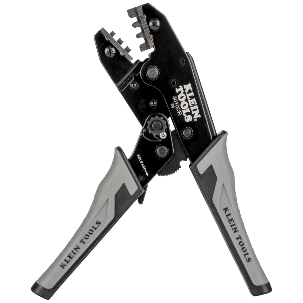 Klein 3010CR Solar Ratcheting Crimper for MC4® Connectors