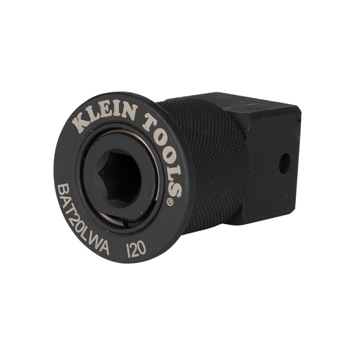 [KLN_BAT20LWA] Klein BAT20LWA 7/16-Inch Adapter for 90-Degree Impact Wrench