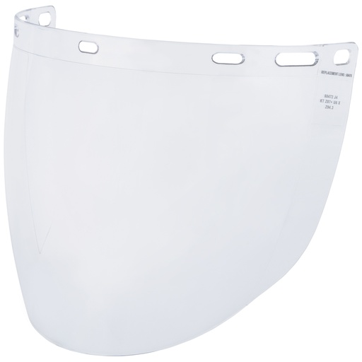 [KLN_60476] Klein 60476 Replacement Face Shield Lens, Cap Style, Clear