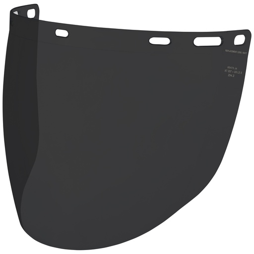 [KLN_60477] Klein 60477 Replacement Face Shield Lens, Cap Style, Gray Tint