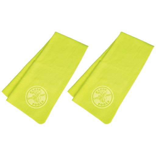 [KLN_60486] Klein 60486 Cooling PVA Towel, High-Visibility Yellow, 2-Pack